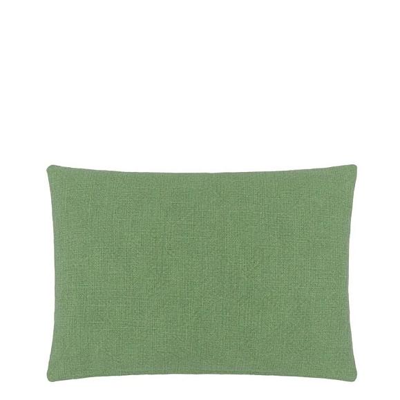 Подушка CCDG1595, Kushime Embroidered Cotton, Emerald, Designers Guild 40 x 30см