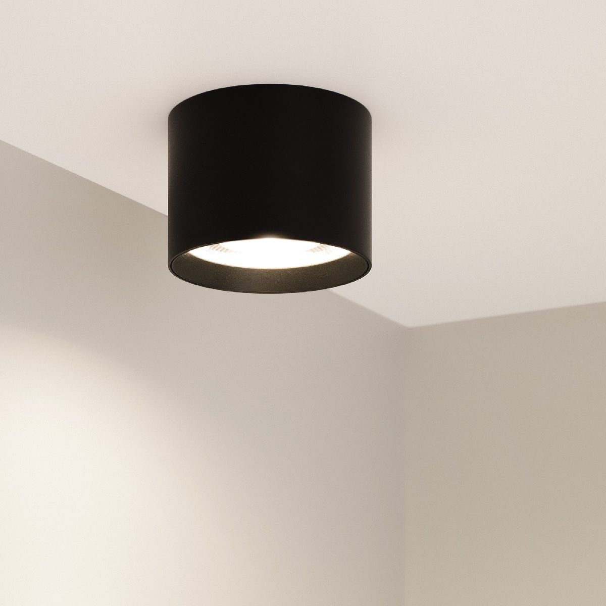 Накладной светильник Arlight SP-DICE-R77-10W Day4000 (BK, 24 deg, 230V) 046625