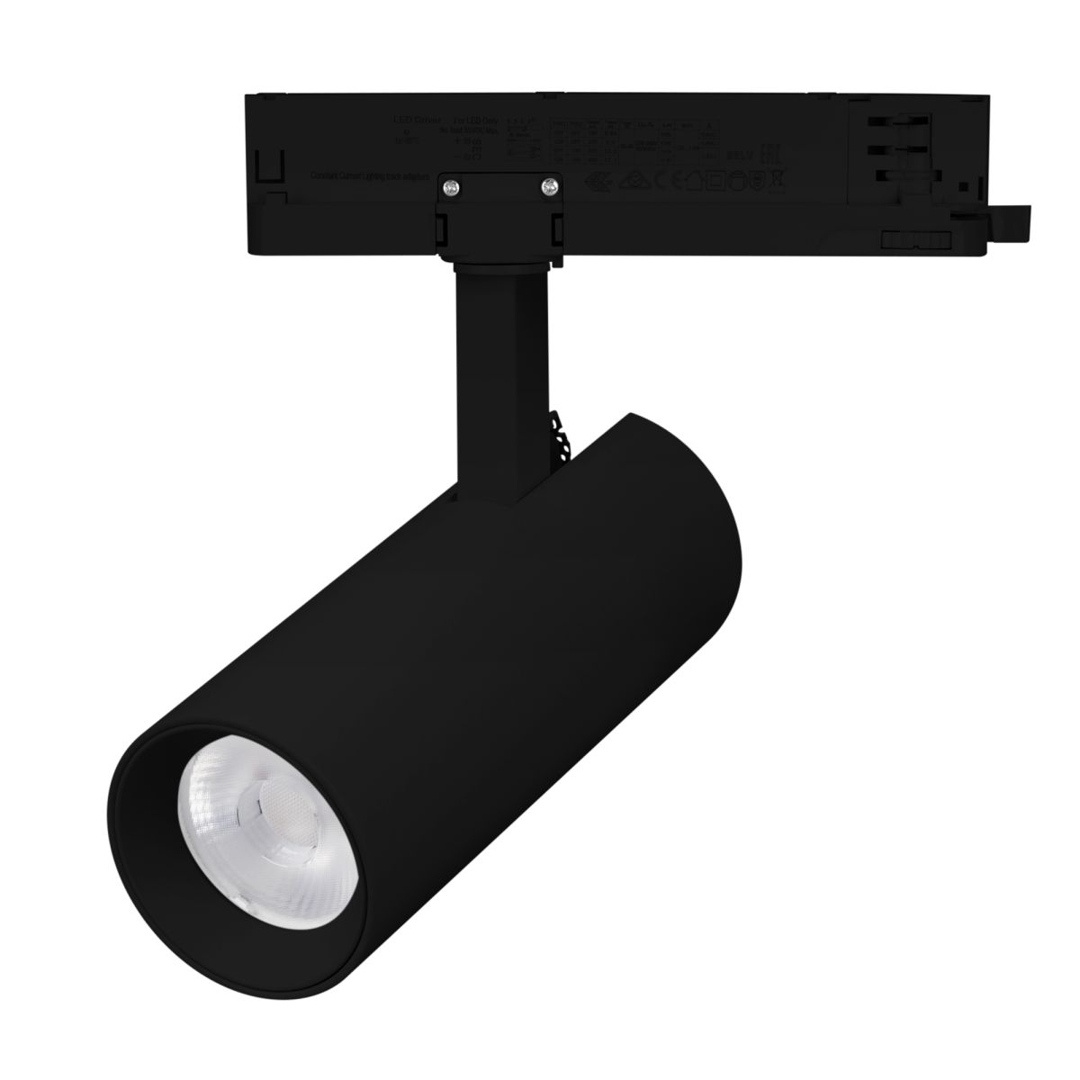 Трековый трехфазный светильник Arlight LGD-GERA-4TR-R74-20W Day4000 (BK, 36 deg, 230V, DALI) (IP20 Металл) 058838