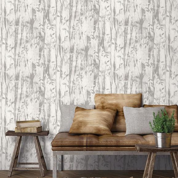 Обои Aura Signature G78233 Batik Leaves