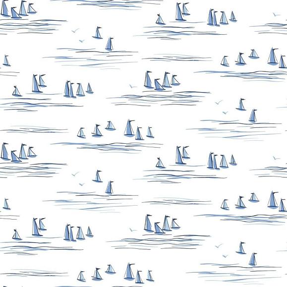 Обои York CV4462 Full Sails Blues