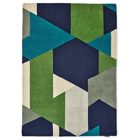 Ковер 143108 (140x200) Harlequin Popova Amazonia/Sea Glass/Forest/Japanese Ink 200 x 140 см