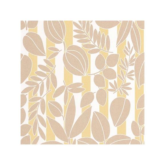 Обои Casadeco 89821212 Ramatuelle Sable / jaune citronnade