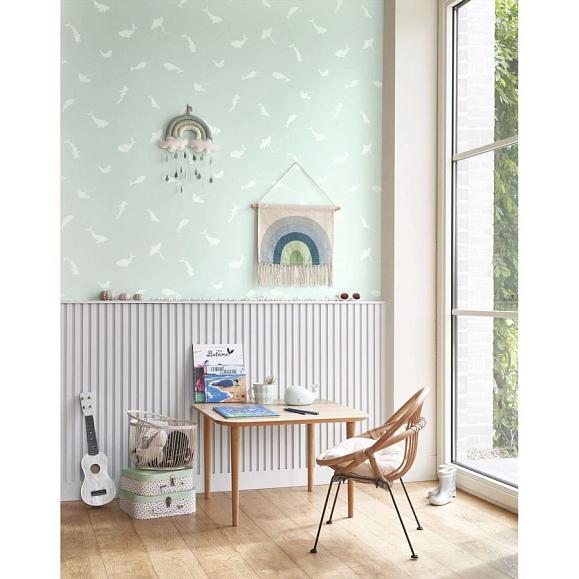 Обои Casadeco 200806101 Poetic Sea Bleu doux