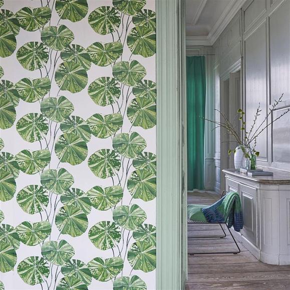 Обои Designers guild PDG1061/01 Brahmi Leaf