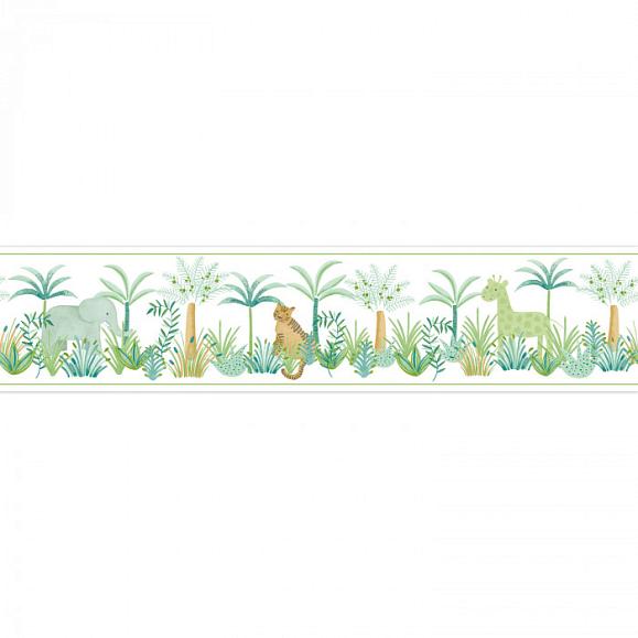 Бордюр Casadeco RONI85657588 Leon Vert