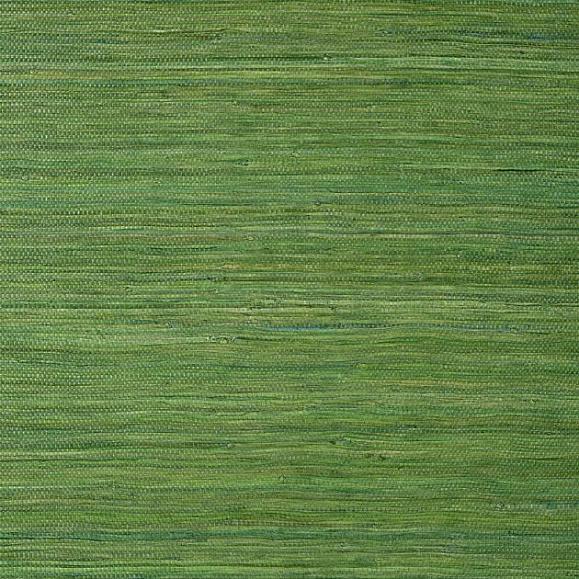 Обои Thibaut T24074 Raffia Palm Emerald Green