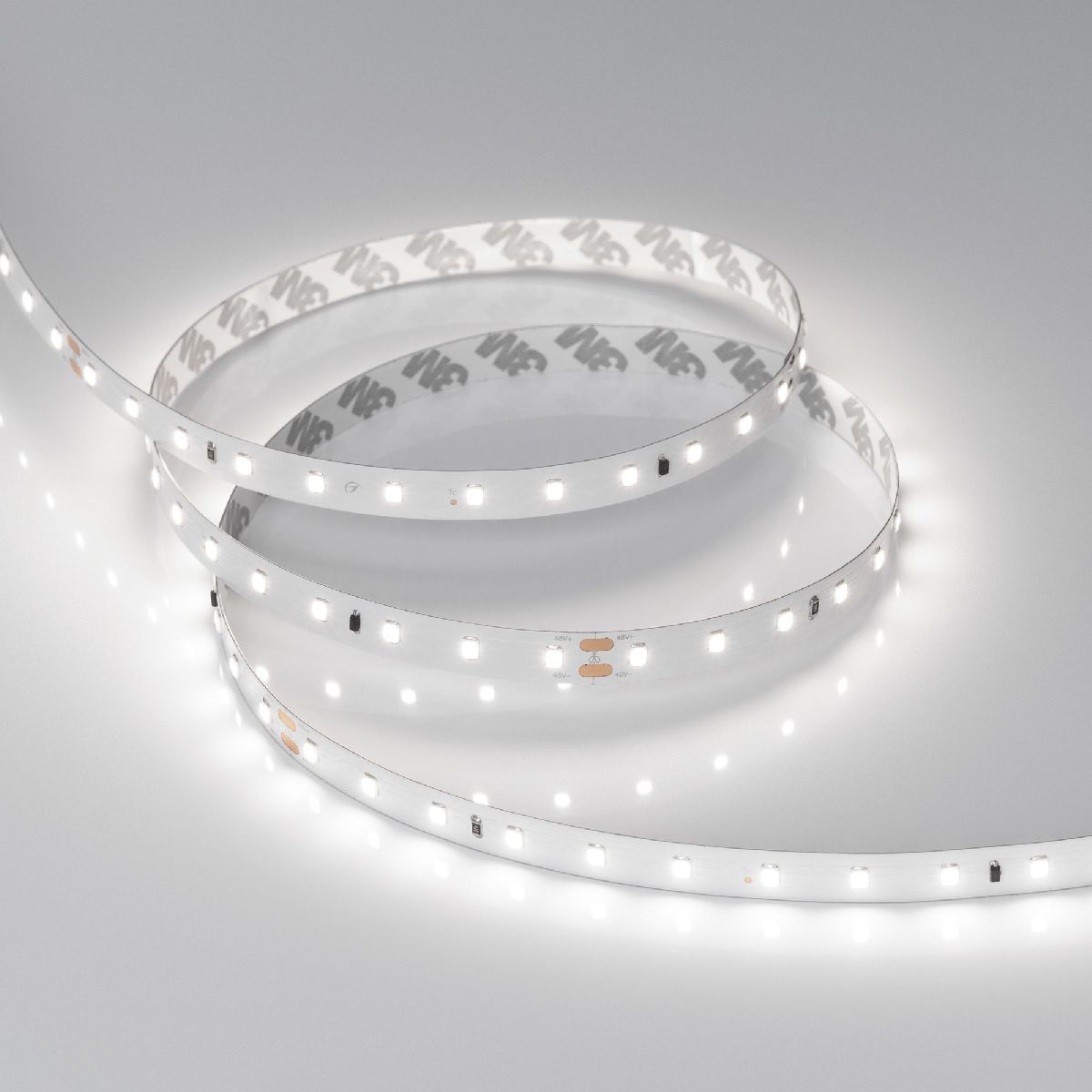 Светодиодная лента Arlight IC-A72-10mm 48V White6000 (3.8 W/m, IP20, 2835, 60m) 038807