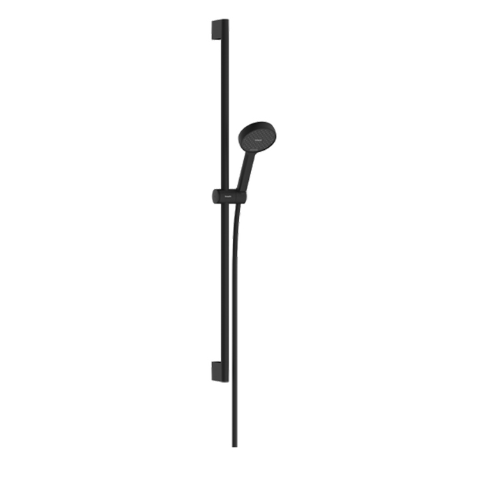 Hansgrohe Activera Select S Душевой набор 95 2jet EcoSmart со штангой 90 см, цвет: матовый черный