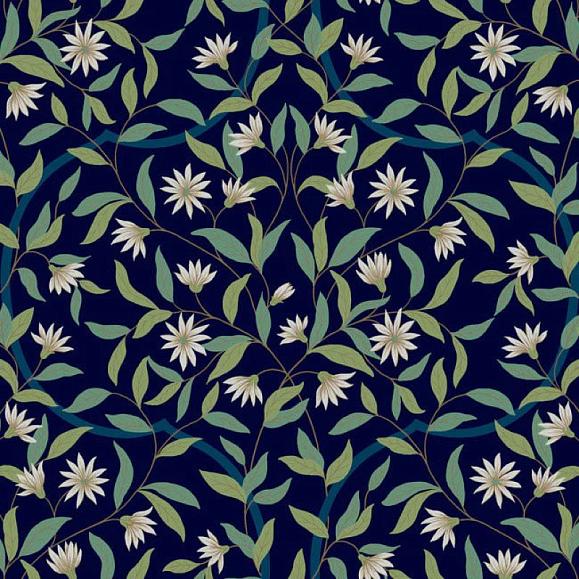 Обои York GO8251 Jasmine Indigo