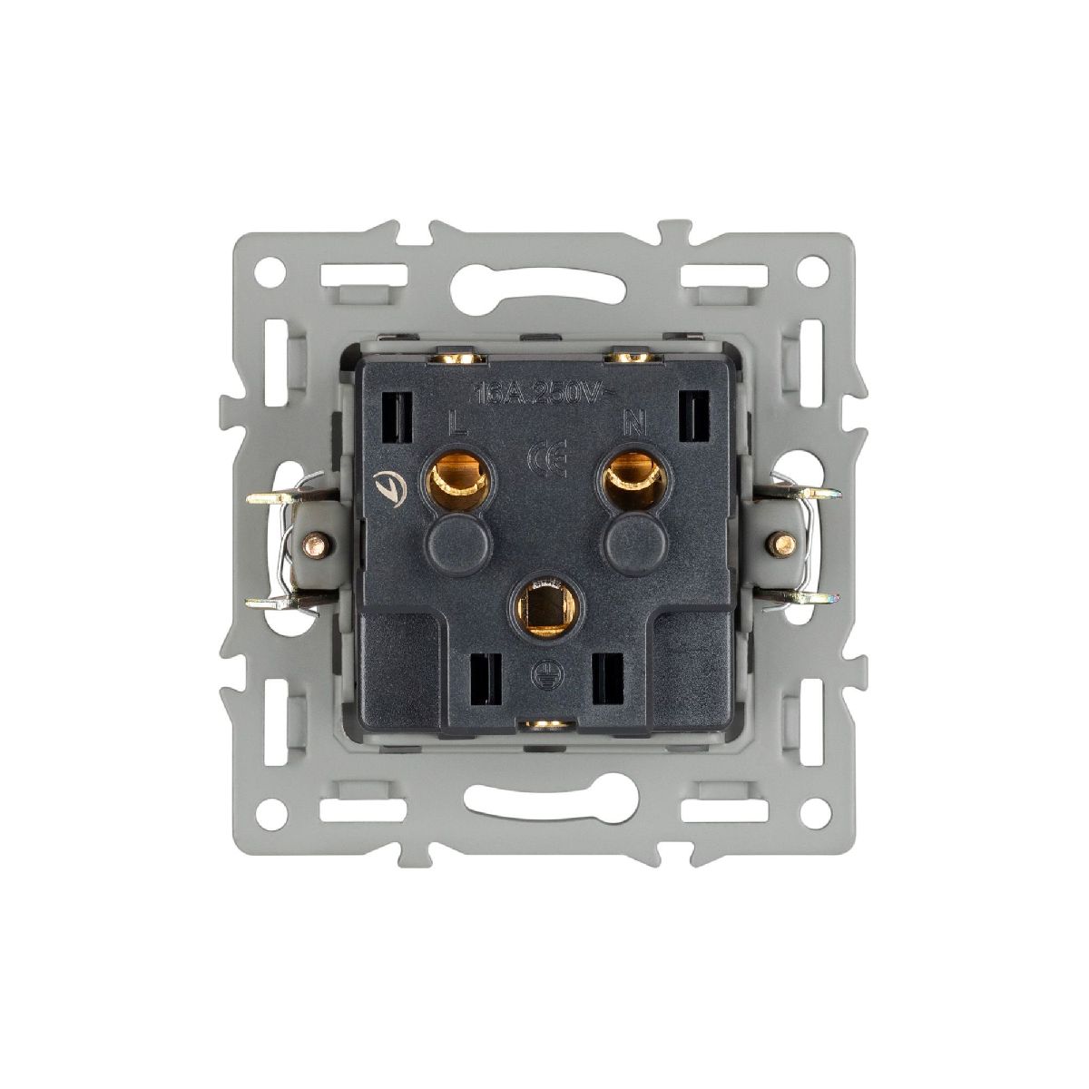 Механизм розетки влагозащищенный Arlight SCT-MCP-PL-GR (250V, 16A) 043747
