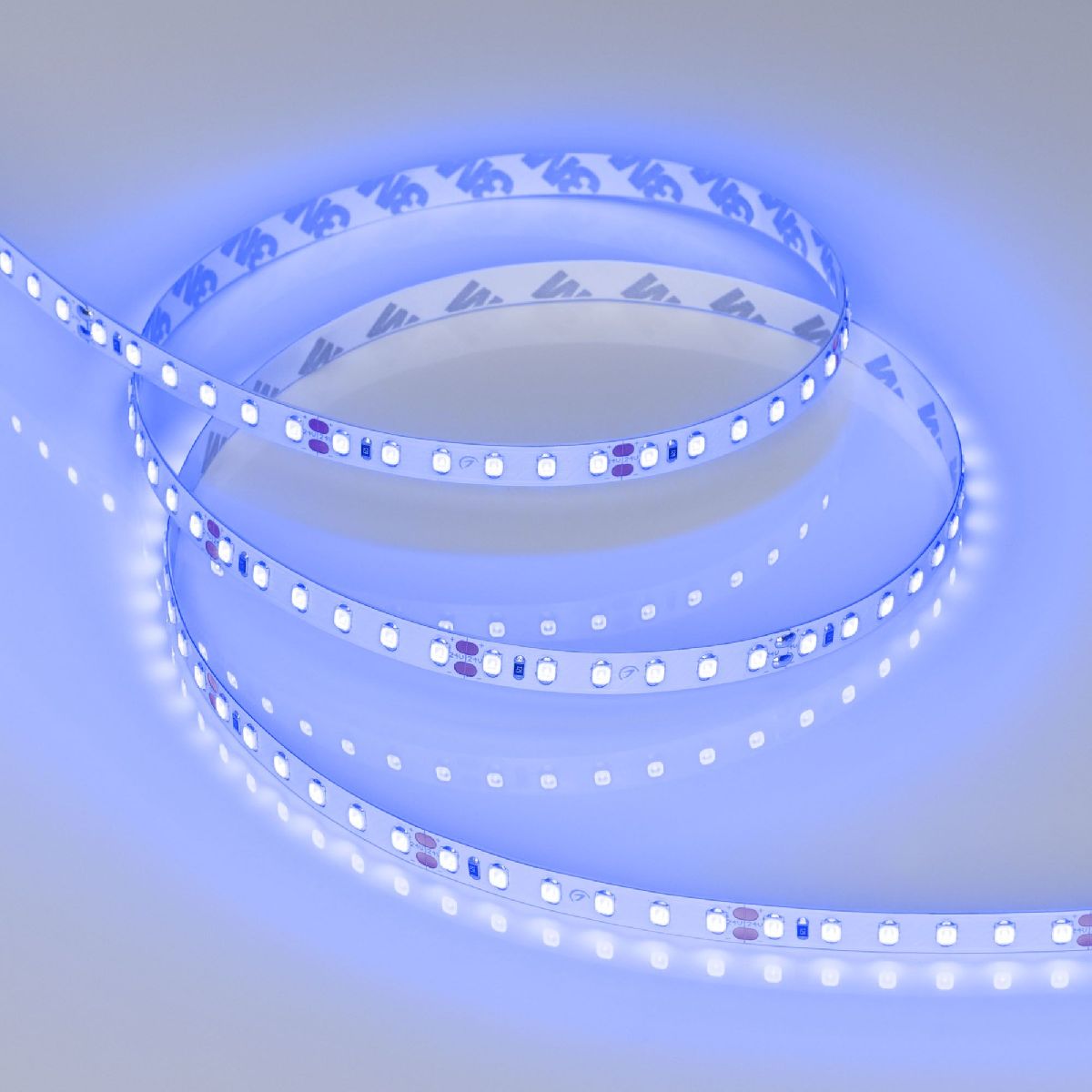 Светодиодная лента Arlight RT-A120-8mm 24V Blue (9.6 W/m, IP20, 2835, 5m) 008783(3)