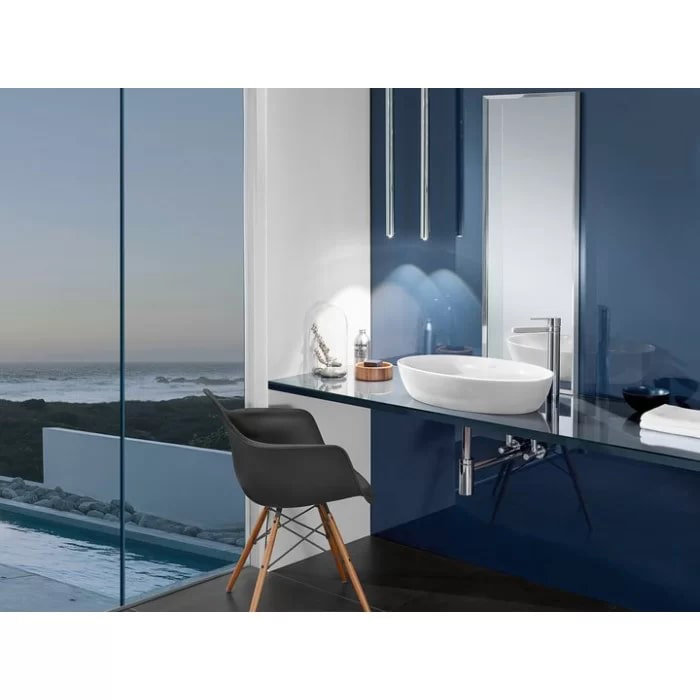 Villeroy&Boch Artis Раковина 61х42х12.5см., накладная, без отв., без перелива, TitanCeram, цвет: альпийский белый