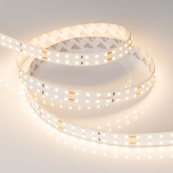 Светодиодная лента Arlight RT-A196-15mm 24V Warm2700 (20 W/m, IP20, 2835, 5m) 019091(2)