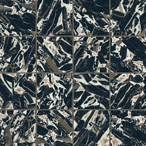 REX CERAMICHE ETOILE DE REX Mosaico Brown River Matt 6mm