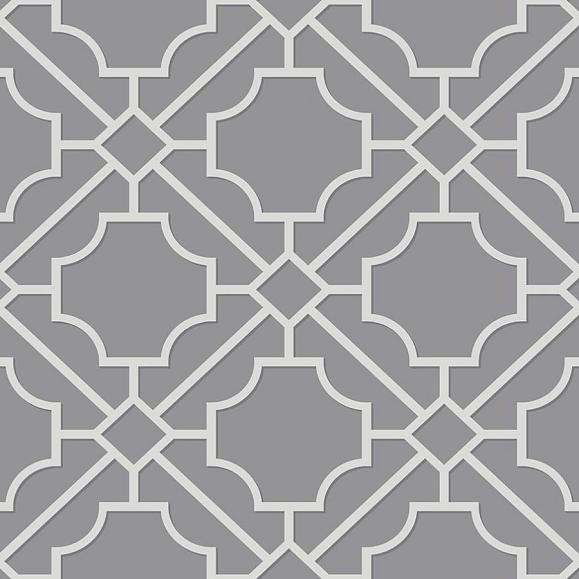 Обои Paper&Ink BL70018 Lattice Geometric Navy