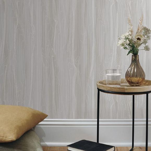 Обои York DT5034 Fantasy Faux Bois Grey/White