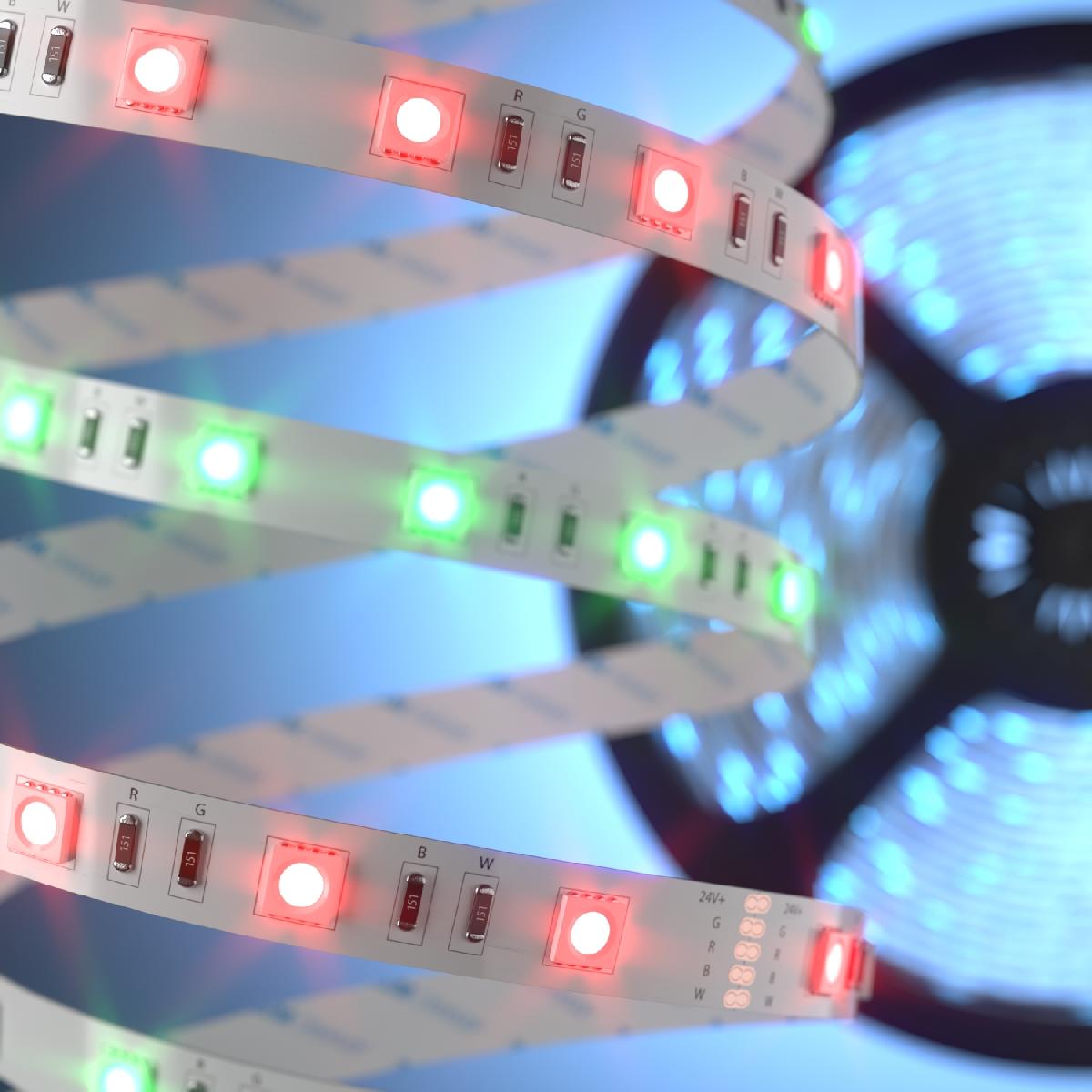 Светодиодная лента Elektrostandard 12V 7,2W 30Led 5050 IP20 RGB, 5м 4690389040160 a027833