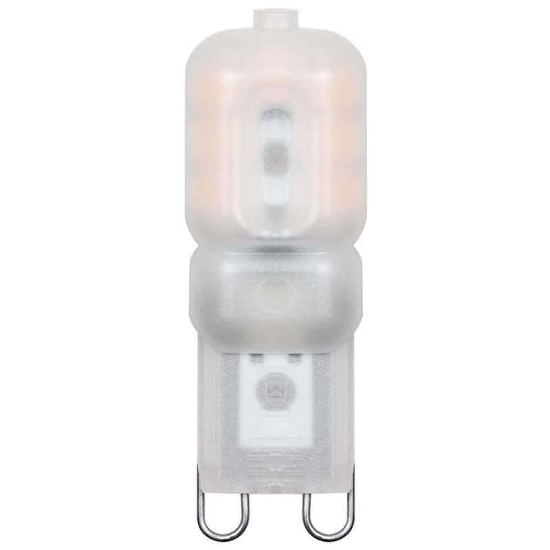 Лампа светодиодная Feron G9 5W 2700K Прямосторонняя Матовая LB-430 25636