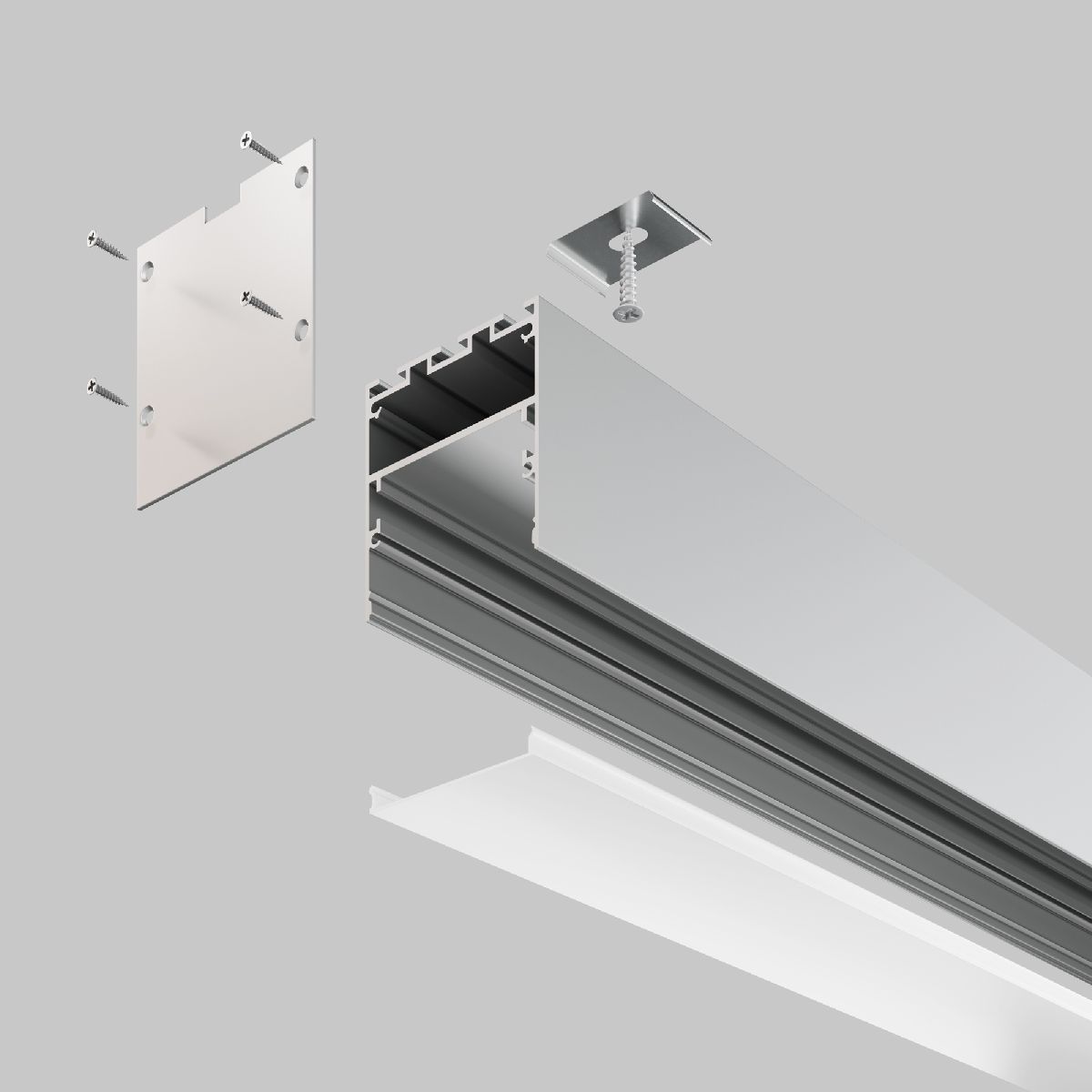 Алюминиевый профиль Maytoni Led strip ALM-5050-S-2M