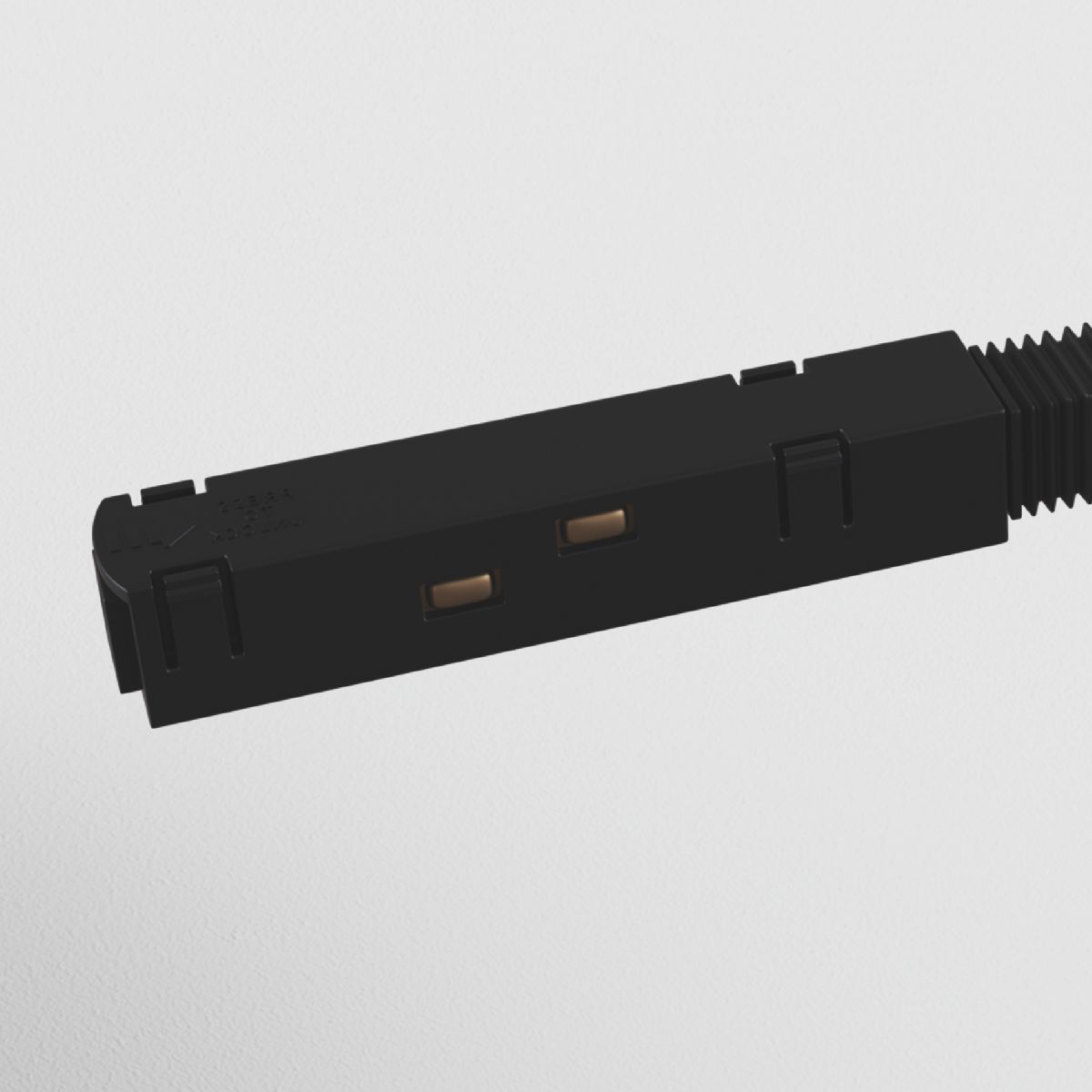 Прямой коннектор питания Maytoni Magnetic track system TRA004PC-22B