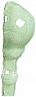 Angulo Moldura Italiana PB Nº 3 C/C Verde Claro 5x2,3 ADMO 5193