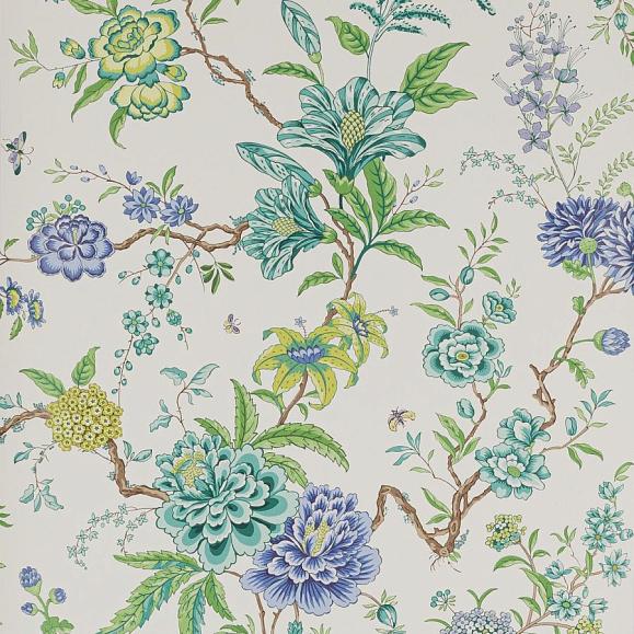 Обои Manuel Canovas 03111-02 Beauchamp Vert d'Eau