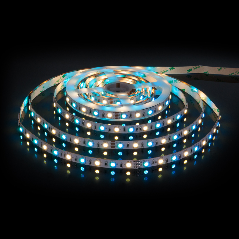 Светодиодная лента Elektrostandard 24V 14,4W 60Led 5050+5050 IP20 MIX RGB/дневной белый, 5м 4690389172267 a053729