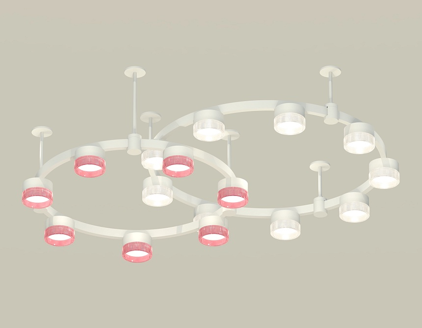 Комплект подвесного светильника Ambrella Light Techno Ring XR92211210 (A9221, A9226, C9241, C9236, N8480, N8486)