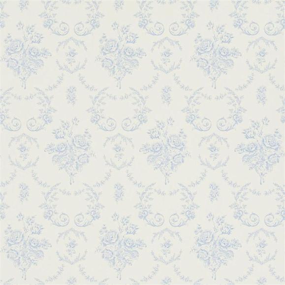 Обои Ralph Lauren PRL033/02 Saratoga Toile Bluebell