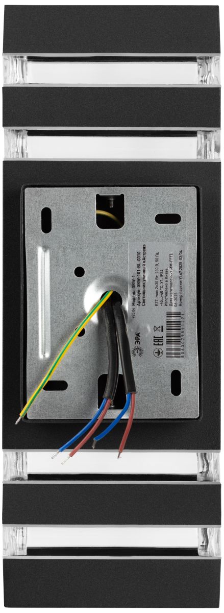 Уличный настенный светильник Эра Астрея GBW-101-BL-0310 Б0069591