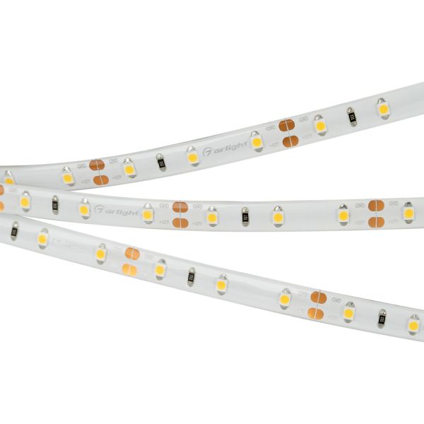 Светодиодная лента герметичная Arlight RTW-SE-A60-8mm 12V Cool 10K (4.8 W/m, IP65, 2835, 5m) 016836(2)