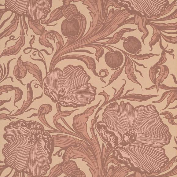 Обои Little Greene 0263PTMASQU Poppy Trail Masquerade