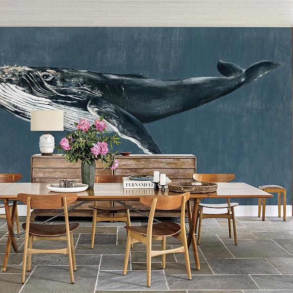 Панно Coordonne 9500101N Humpback Whale Vintage