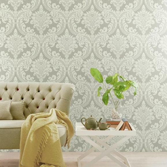 Обои York GR6021 Tapestry Damask Grey