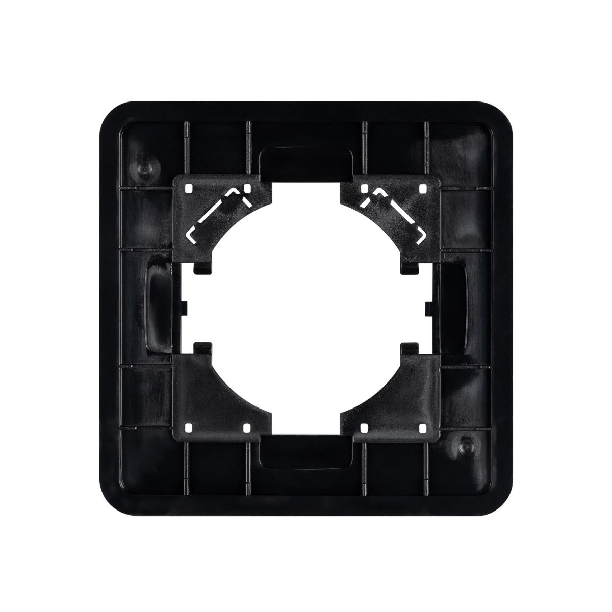Рамка алюминиевая на 1 пост Arlight FRM-AKIRY-SFAL-1-BK 049685