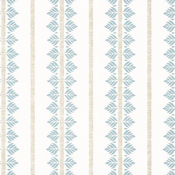 Обои Anna French AT15103 Fern Stripe Spa Blue