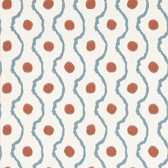 Обои Harlequin 113159 Connor Pacific/Terracotta
