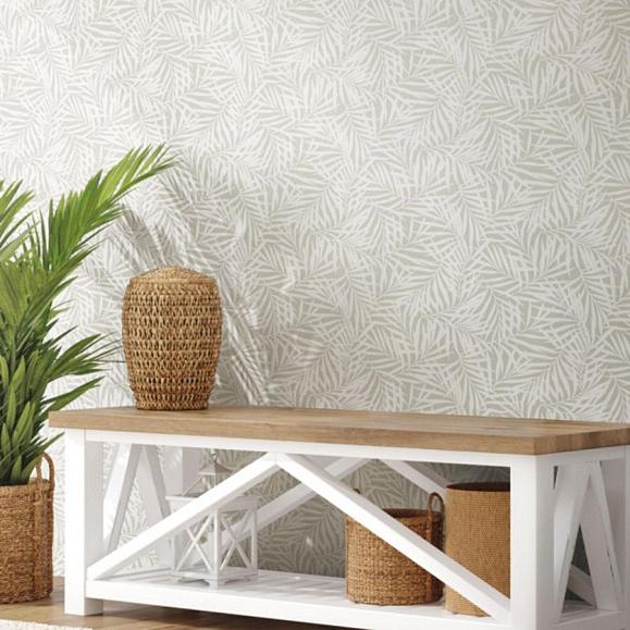 Обои York CV4436 Oahu Fronds Linen