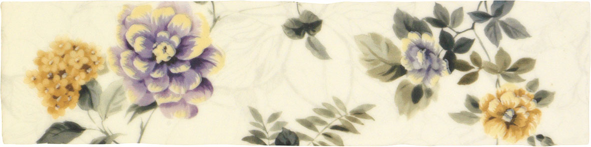 Настенная плитка Vintage Dec Vero I Ivory 7,5х30