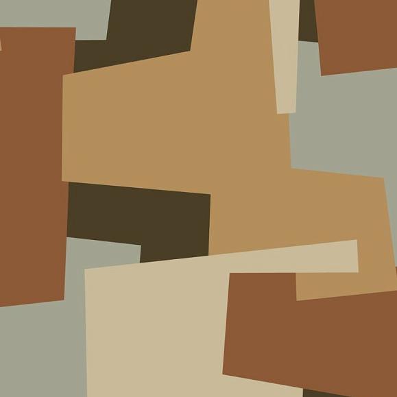 Обои Casadeco 200603223 Graphic Game Terre de sienne