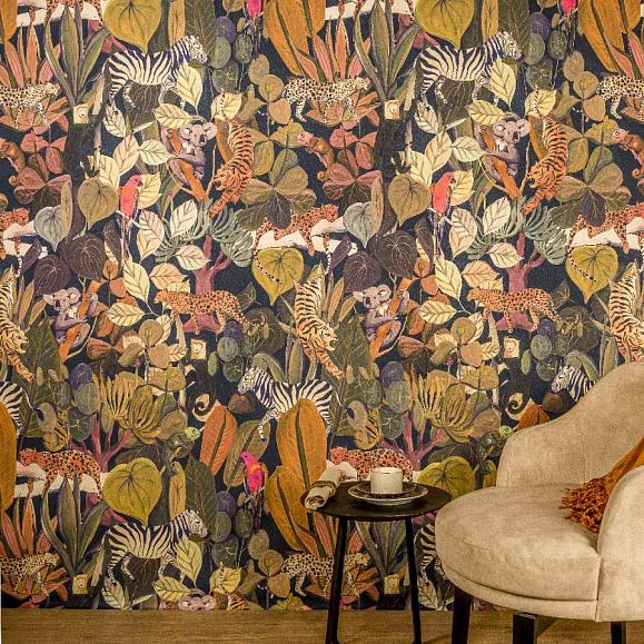Обои Escolys Textiles (Bekaert) Jungle Expressive Jungle Expressive
