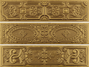 Uptown Gold Toki 7.4x29.75