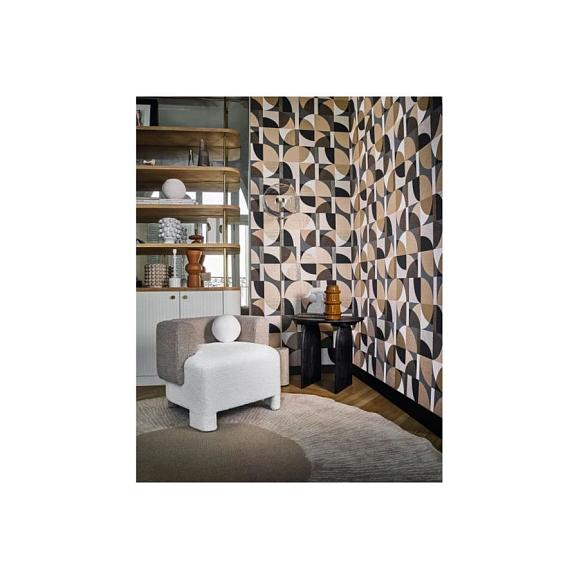Обои Casamance 76260814 Barillet Anthracite/nude