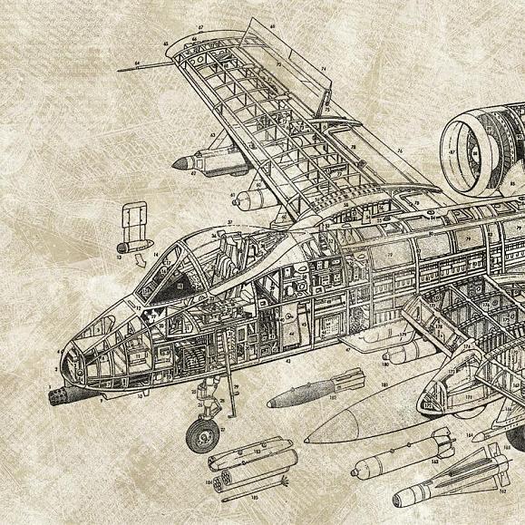 Панно Factura Battle Plane 1 T Battle Plane