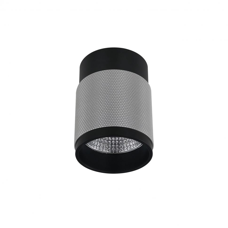 Накладной светильник iLedex Delta 1955-10W-3000K-36 BK+SL