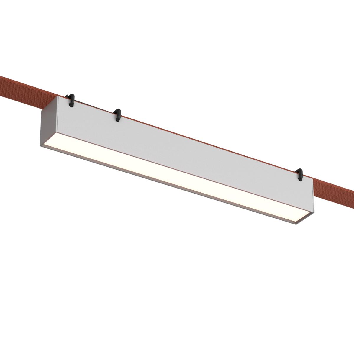 Трековый однофазный светильник Denkirs Belty linear DK5574-WH