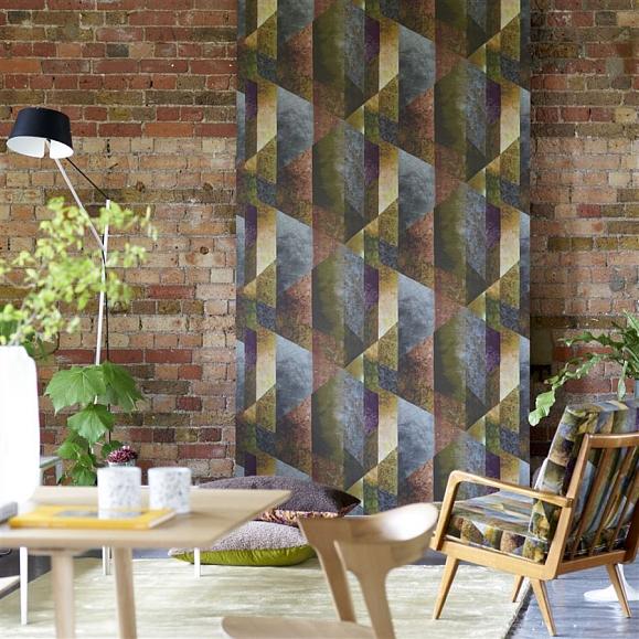 Панно Designers guild PDG1141/02 Minakari Geo Rosewood