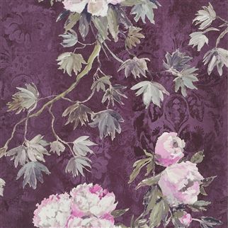 обои Designers guild PDG673/04 Floreale Damson