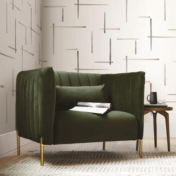 Обои York AG2041 Gilded Sumi-E Black/Gold